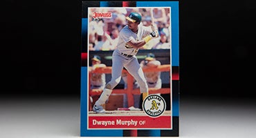 Front of 1988 Donruss Dwayne Murphy baseball card