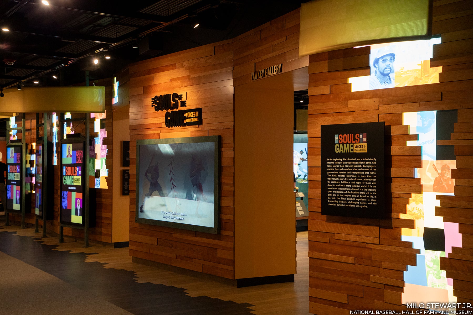 Souls of the Game: Voices of Black Baseball exhibit