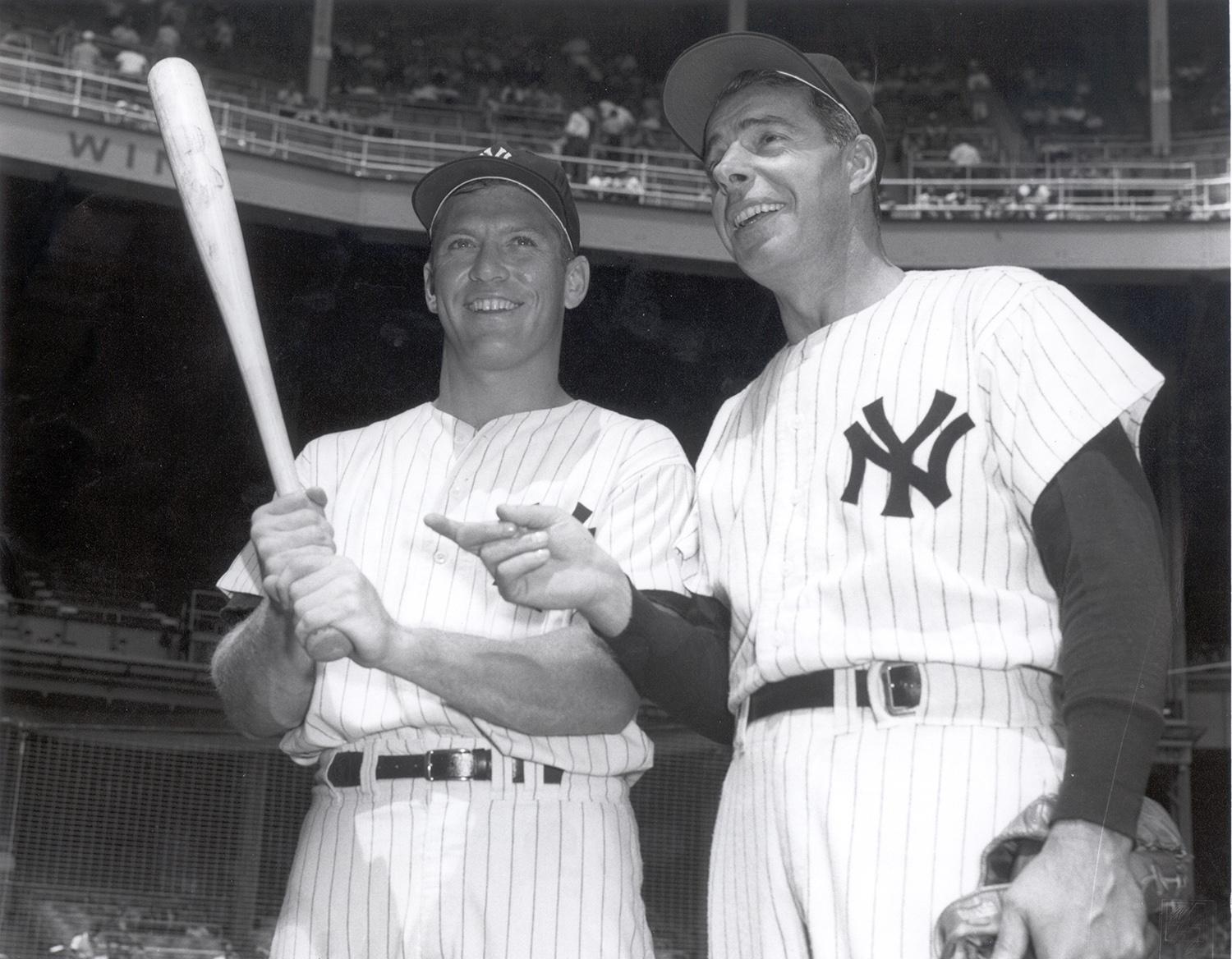 mickey mantle joe dimaggio starting lineup