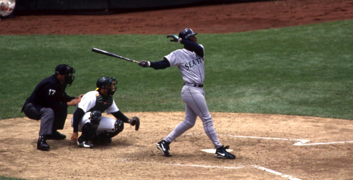 Griffey Jr. And Sr. Hit Back-to-back Home Runs For Mariners | Baseball ...