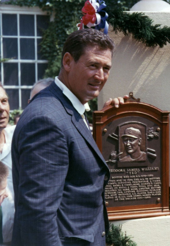 Ted Williams Elected to Hall of Fame Baseball Hall of Fame