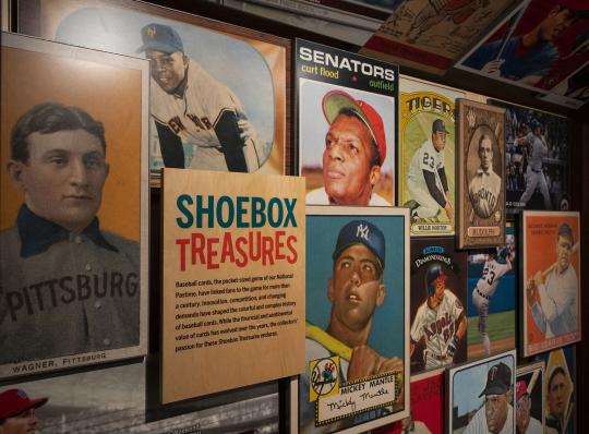 Shoebox Treasures exhibit