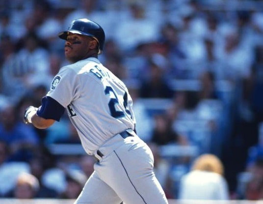 Ken Griffey Jr. totaled 49 home runs in 1996 and would have reached the 50-homer mark if not for a rainout.