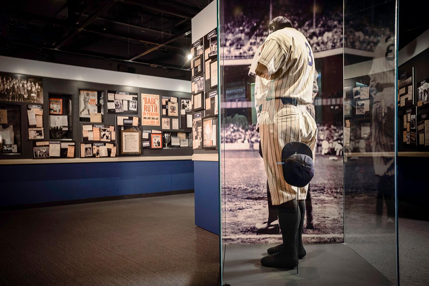 Babe Ruth exhibit