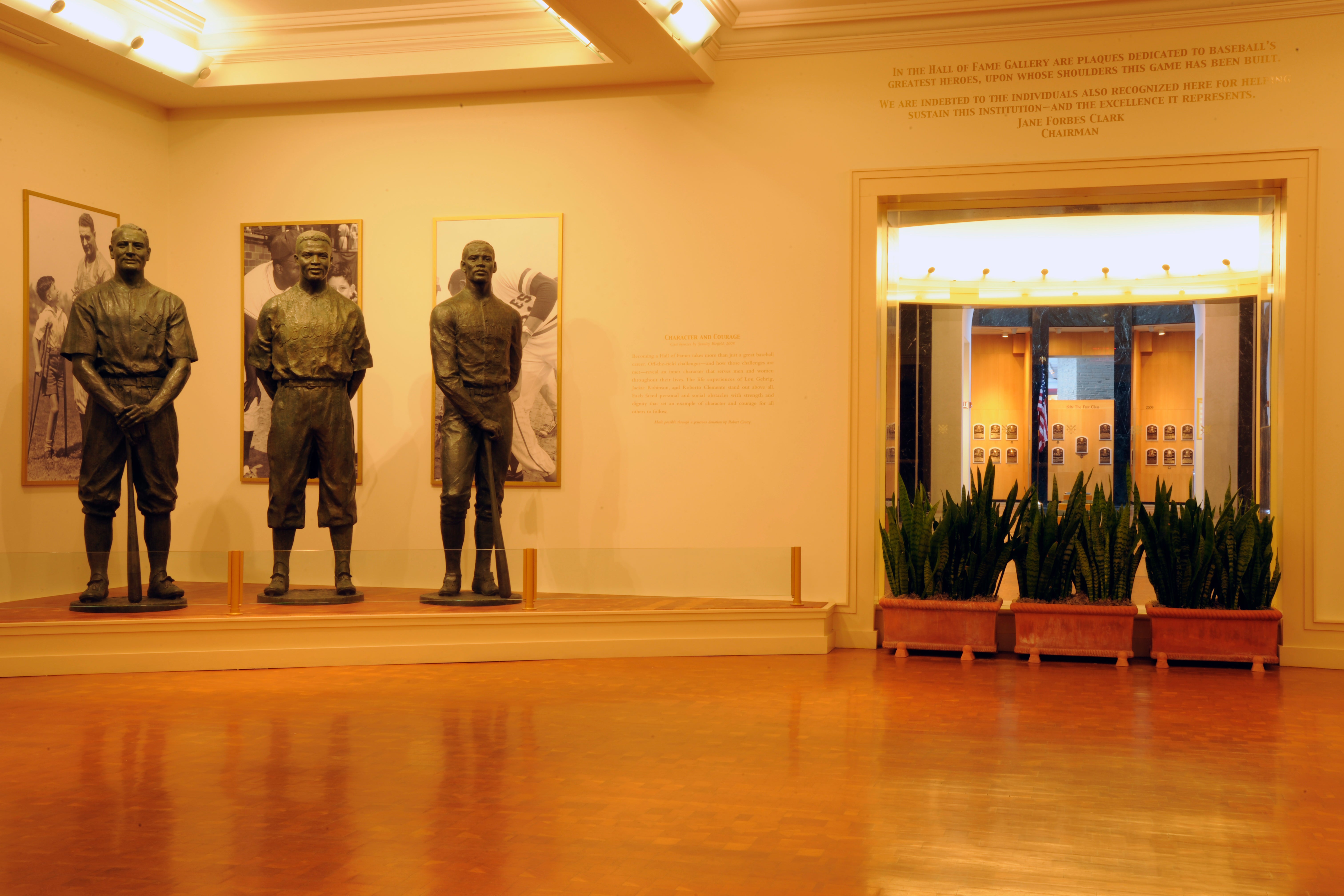 The Museum lobby