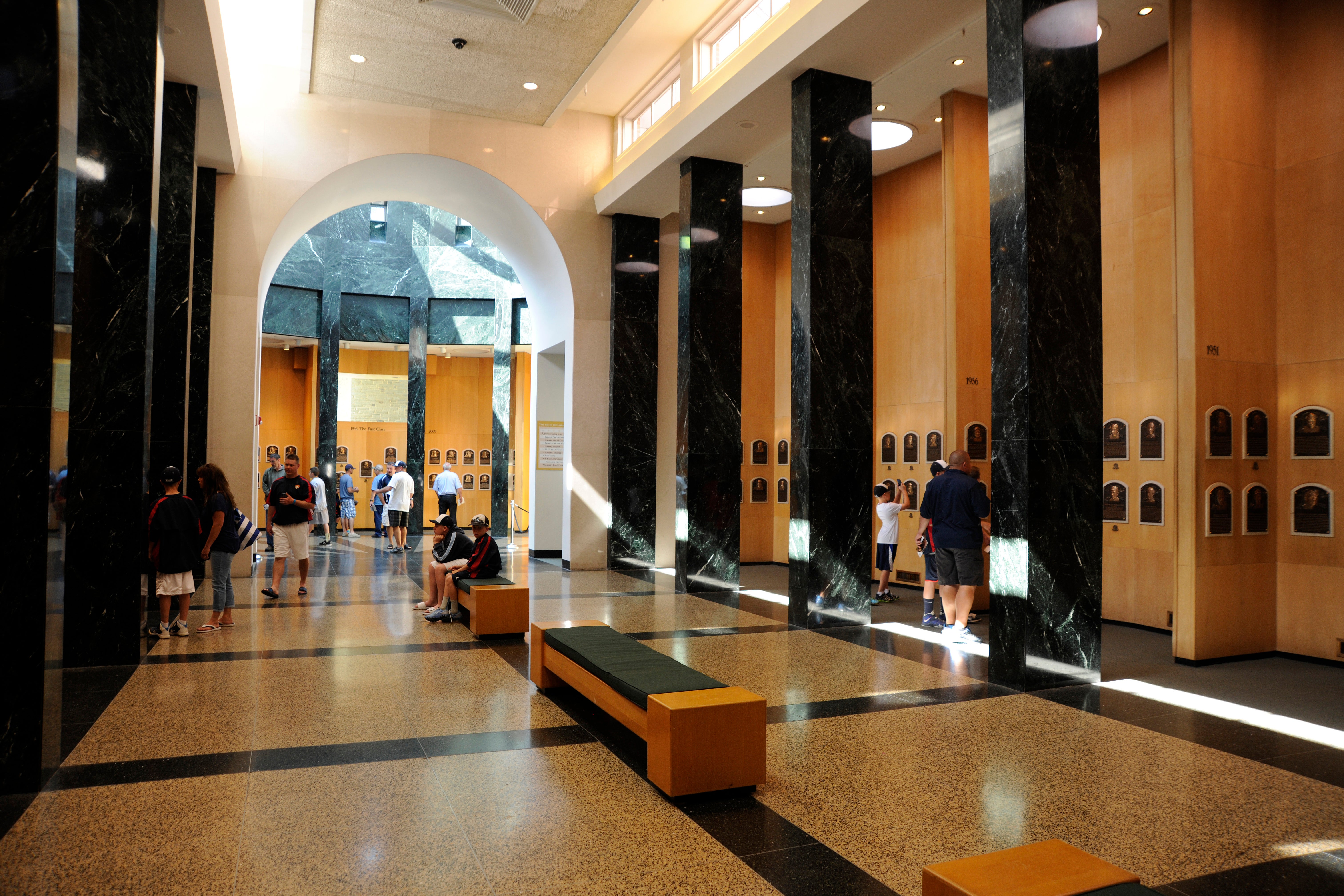 The Hall of Fame Plaque Gallery