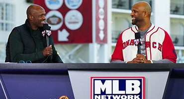Harold Reynolds and CC Sabathia on MLB Network set