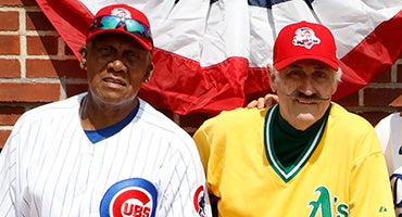 Fergie Jenkins and Rollie Fingers