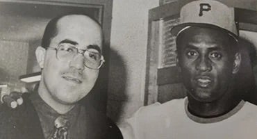 Luis Mayoral and Roberto Clemente