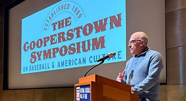 Joe Posnanski speaks at Cooperstown Symposium