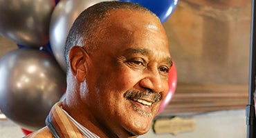 Jim Rice at press conference