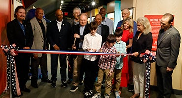 Getting the Nod ribbon cutting
