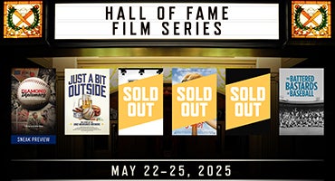Hall of Fame Film Series posters