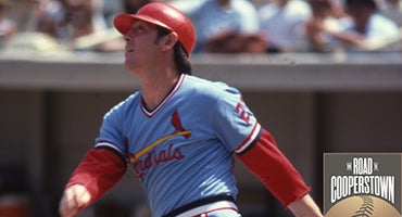 Ted Simmons at bat