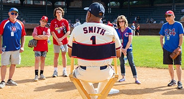 Ozzie Smith in director's chair