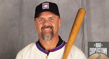 Larry Walker with bat