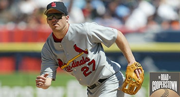Scott Rolen on defense for St. Louis