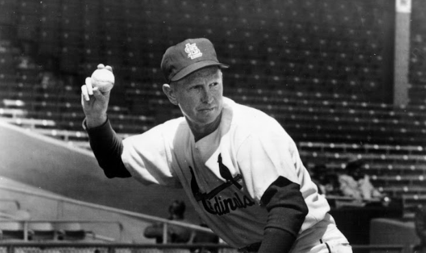 Red Schoendienst in Action