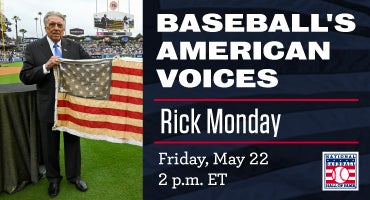 Baseball’s American Voices: Rick Monday