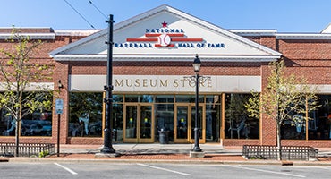 Museum Store facade and entrance