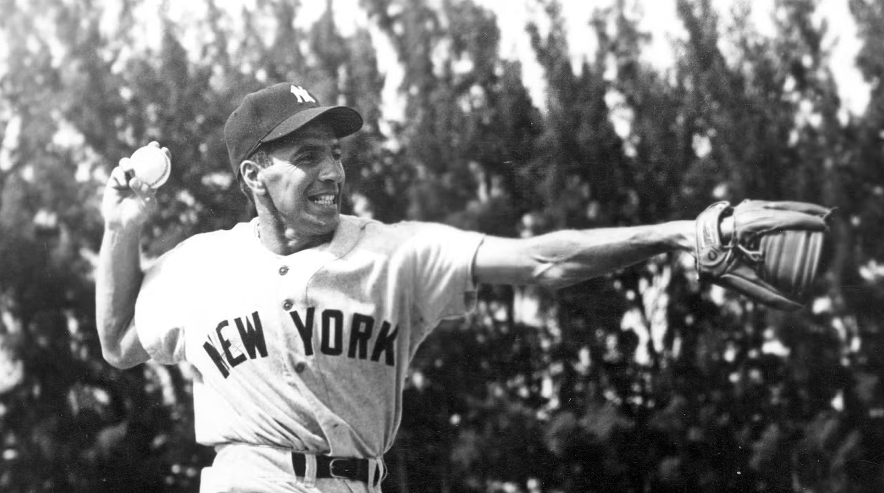 Phil Rizzuto in action