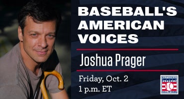 Joshua Prager - October 2 at 1 p.m. Eastern