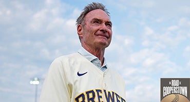 Paul Molitor in Brewers jersey
