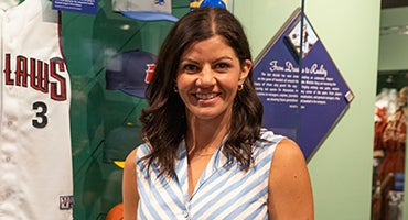 Jenny Cavnar in Diamond Dreams exhibit