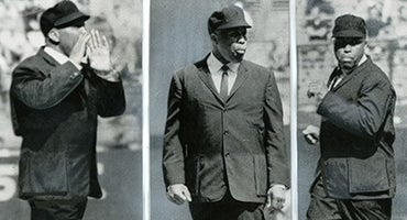 Three-panel image of Emmett Ashford