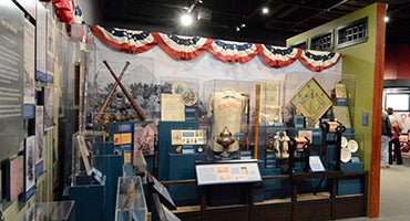 Taking the Field: The 19th Century exhibit