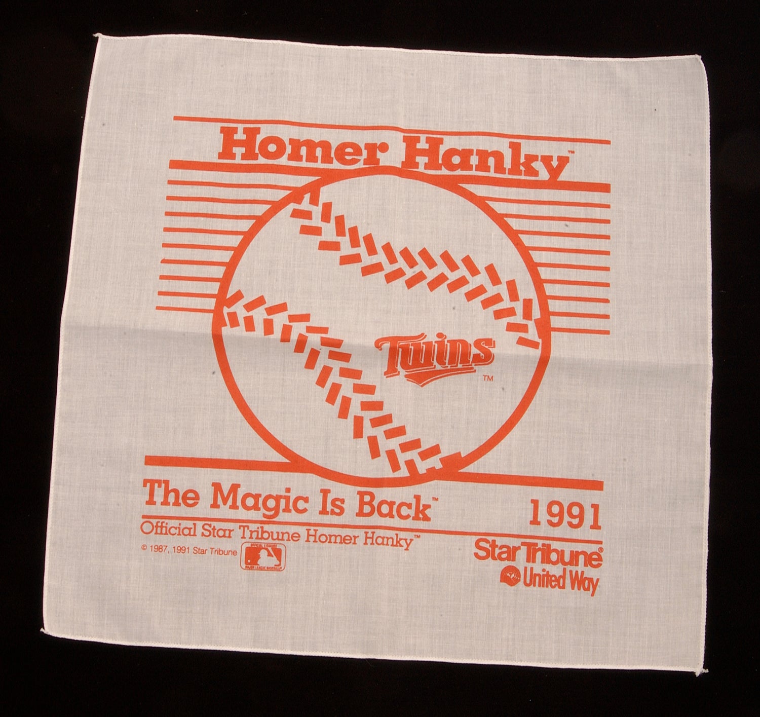 Homer hanky Baseball Hall of Fame