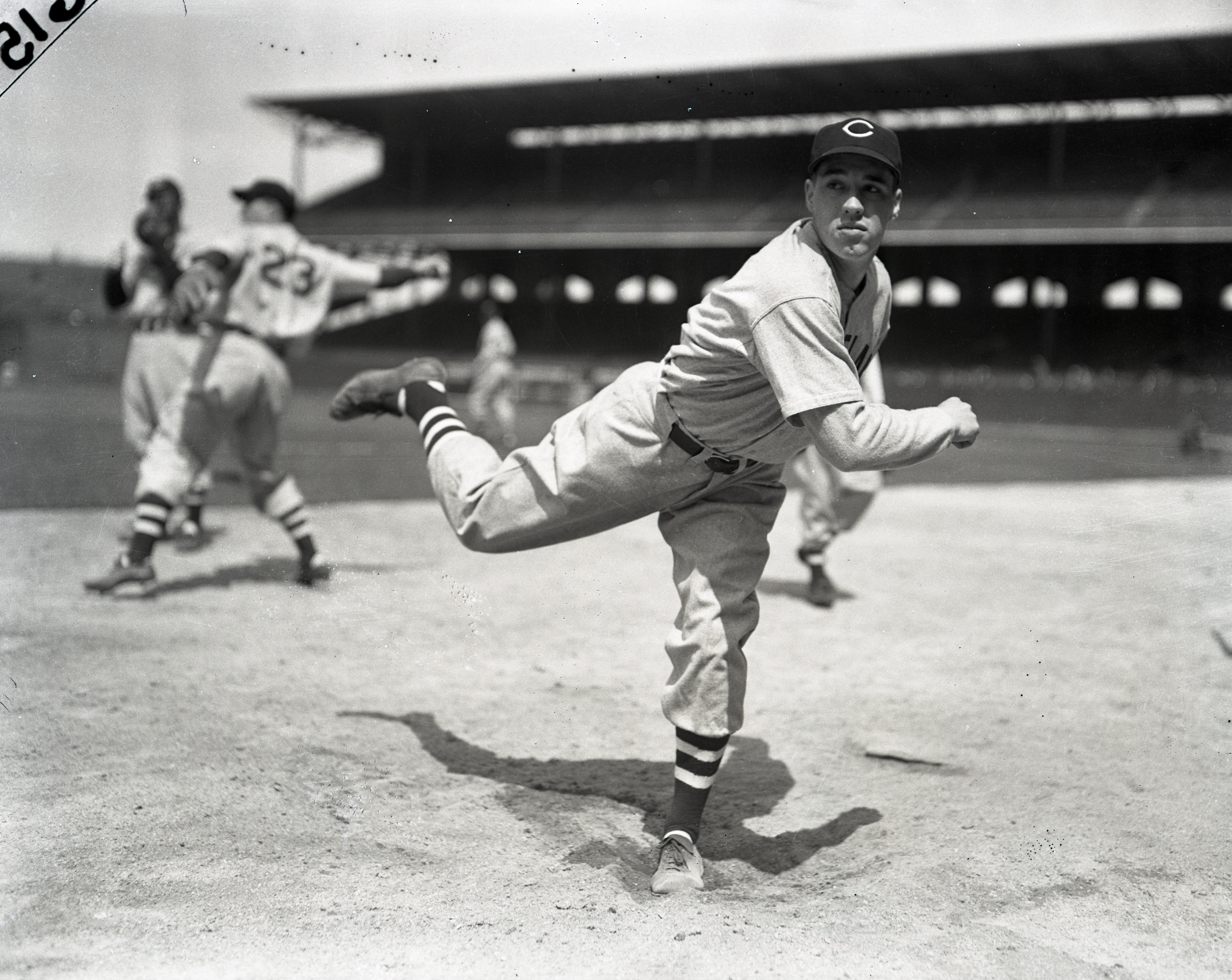 17-year-old Bob Feller makes his first major league start