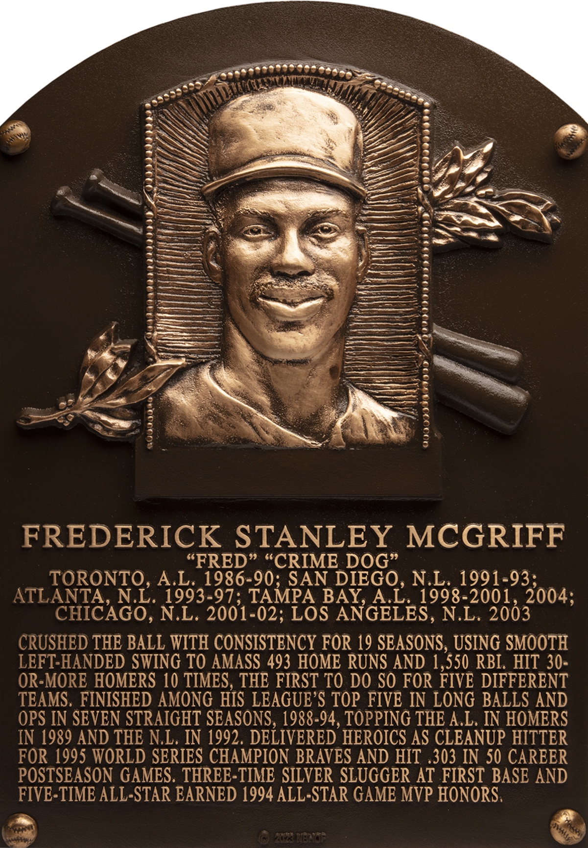 McGriff, Fred  Baseball Hall of Fame