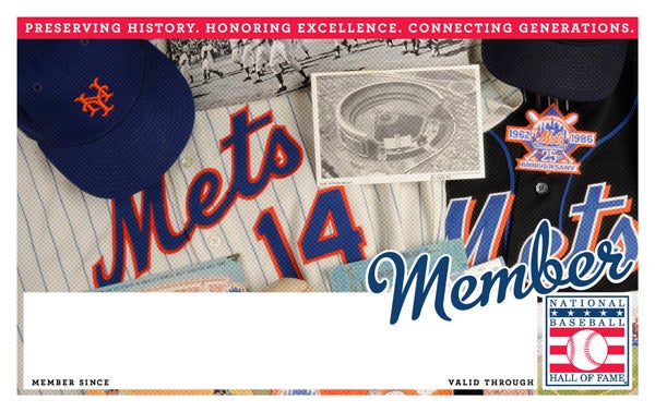 Mets Membership Card