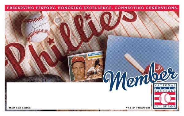 Phillies Membership Card