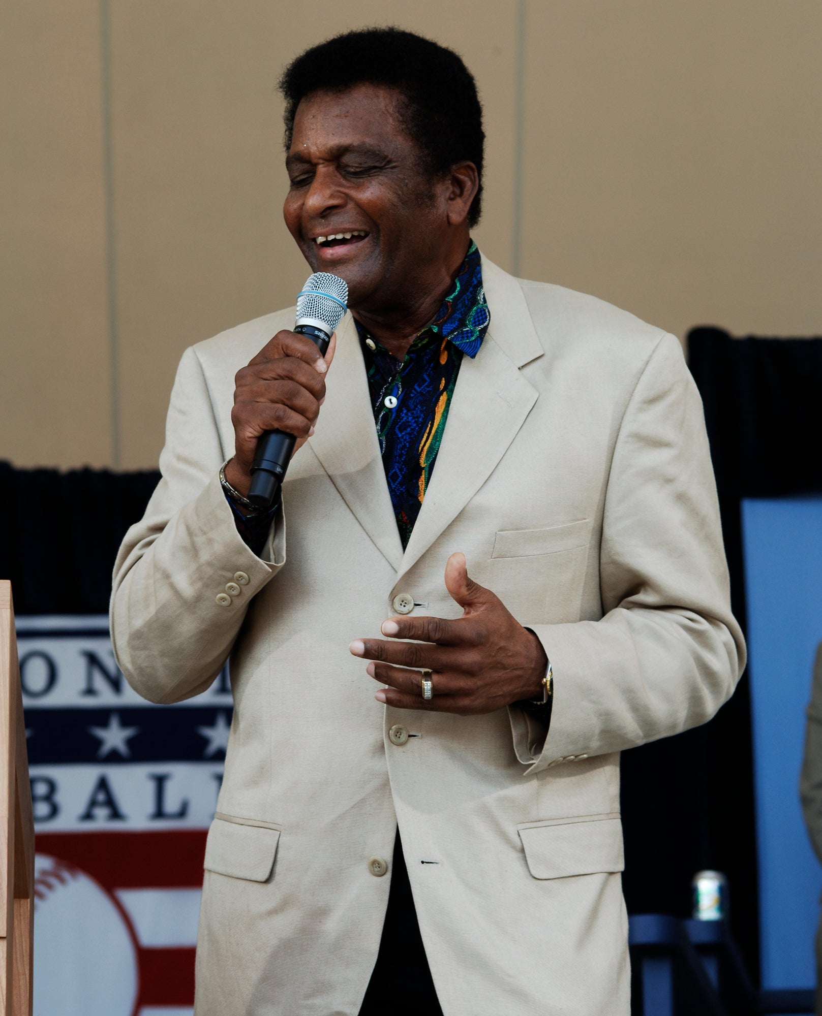 Charley Pride was a star on the field and at the mic