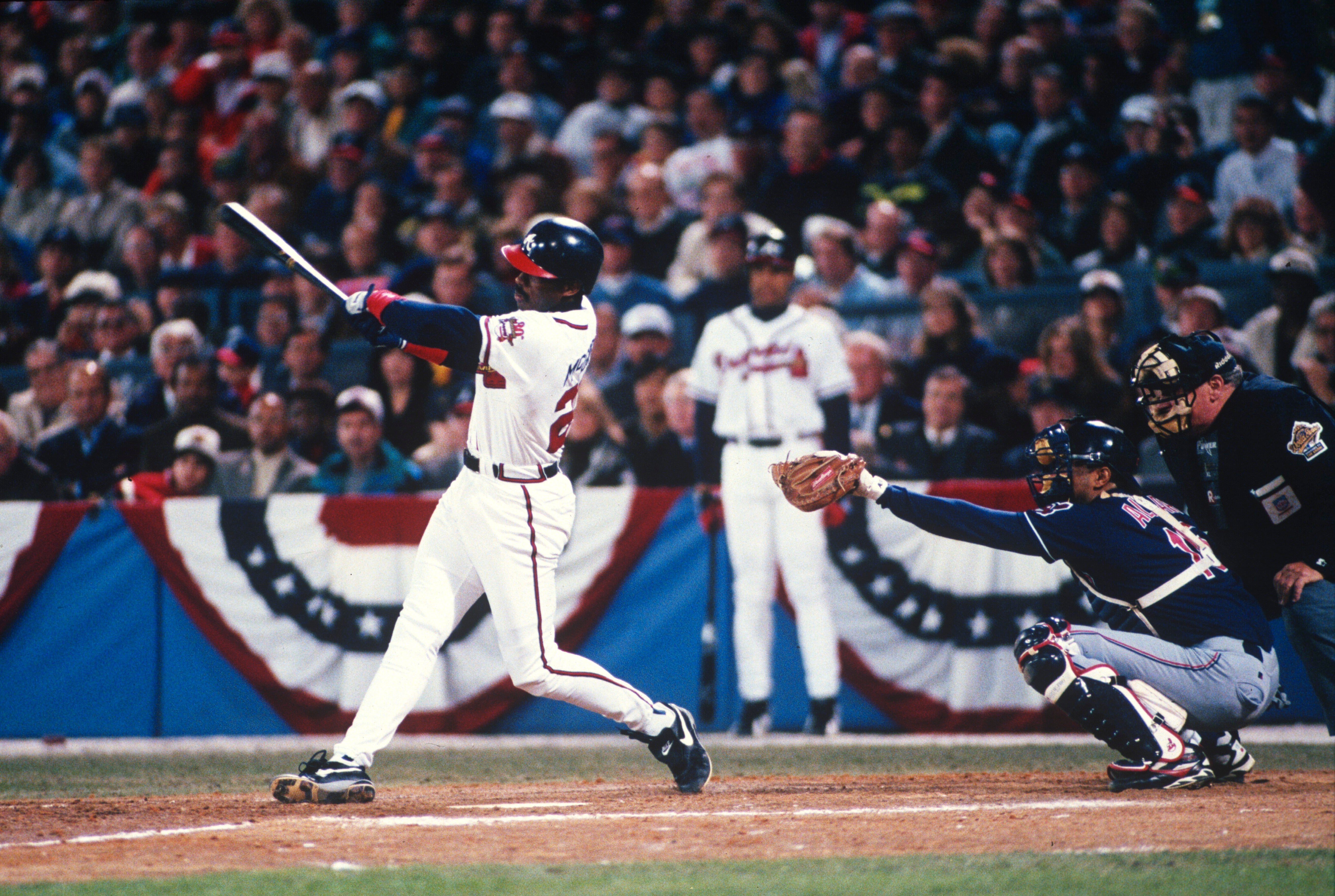Toronto Blue Jays - Fred McGriff was top-5 in Home Runs and OPS for SEVEN  straight MLB seasons! #BlackHistoryMonth