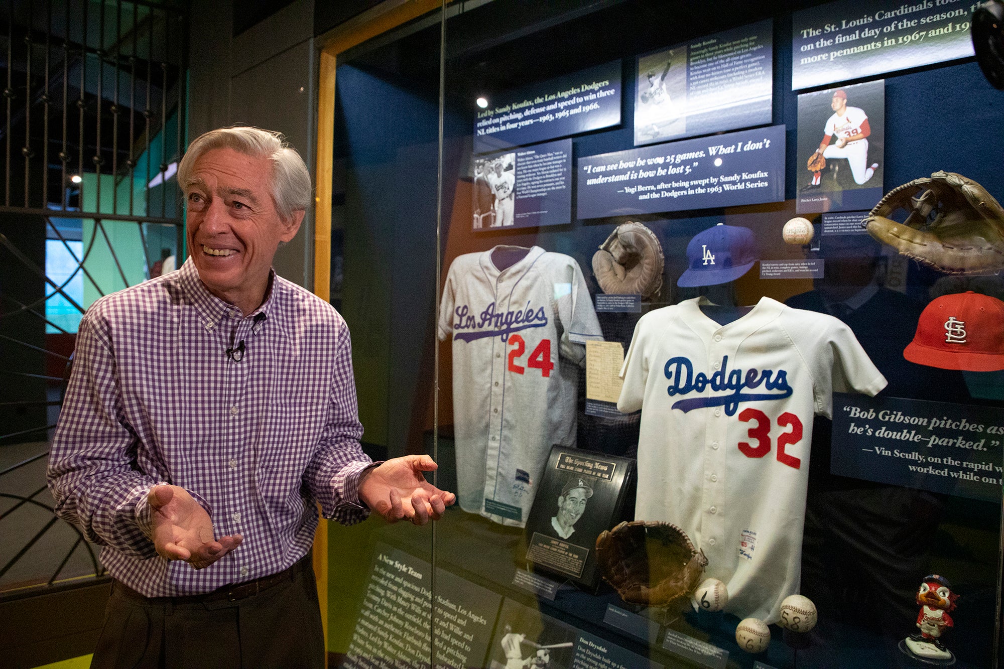 Simmons awed by legends, history during Orientation Visit at Hall of Fame