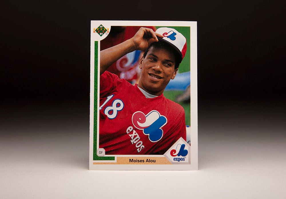 Mavin  MOISES ALOU Expos 97 Topps 460