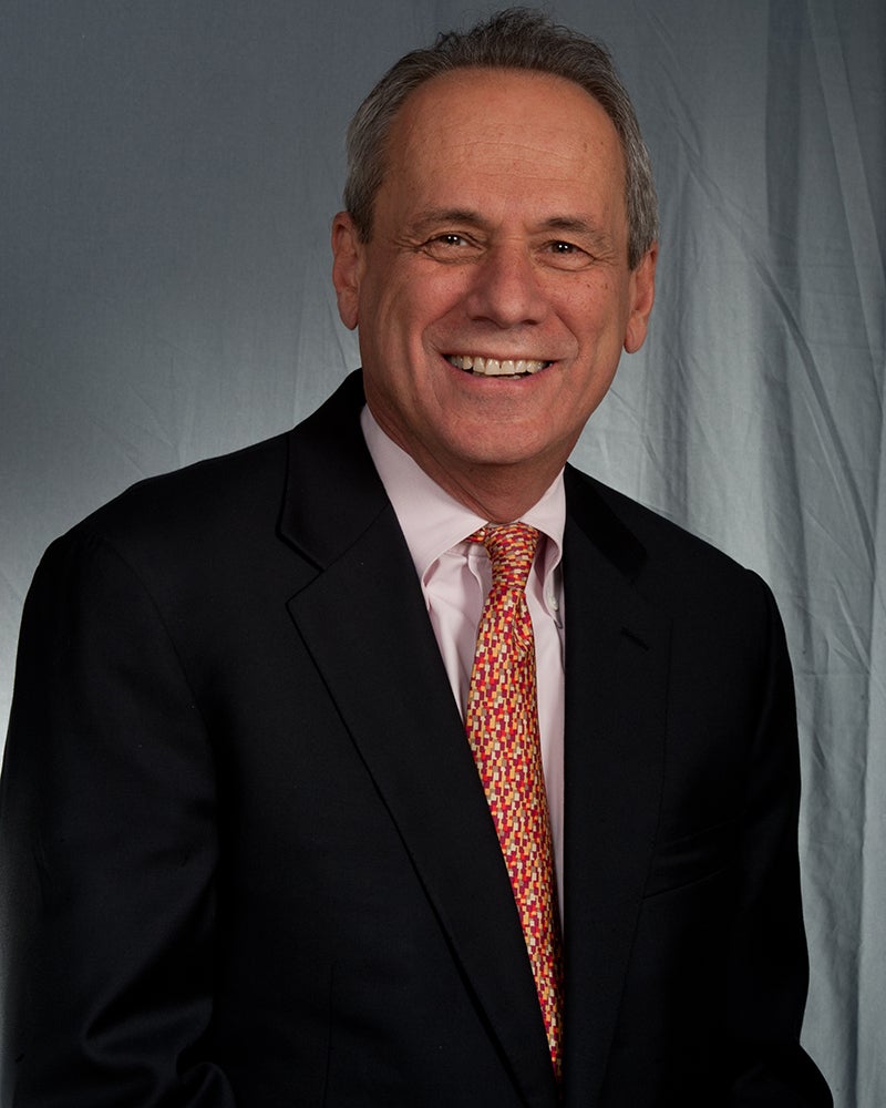Head and shoulders portrait of Larry Lucchino