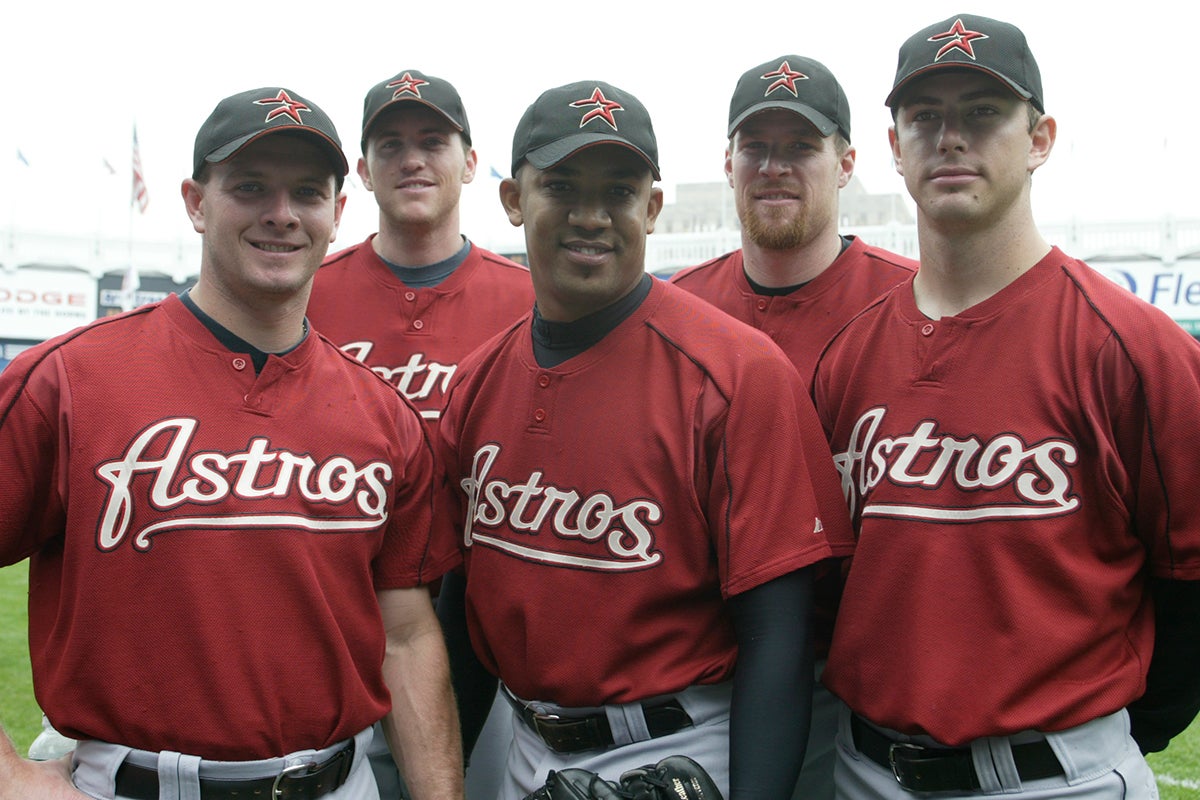Billy Wagner, Brad Lidge, Octavio Dotel, Peter Munro, Kirk Saarloos