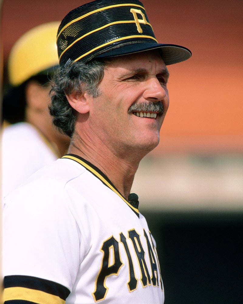 Jim Leyland in home Pirates uniform