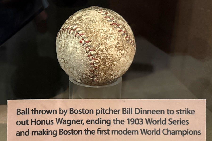 1903 World Series Baseball