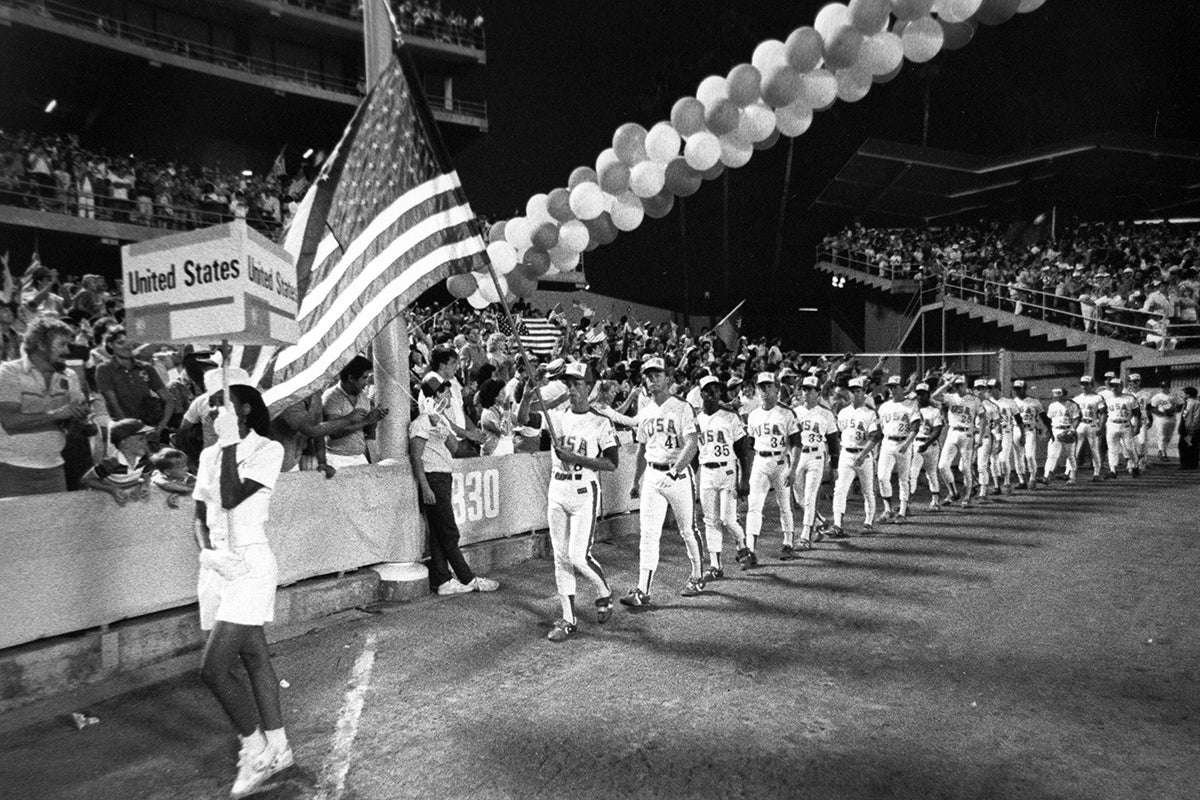 1984 United States Olympic Baseball team introduction