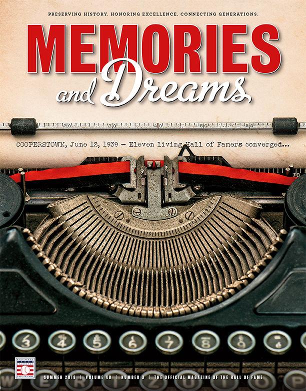 Summer 2018 cover of Memories and Dreams