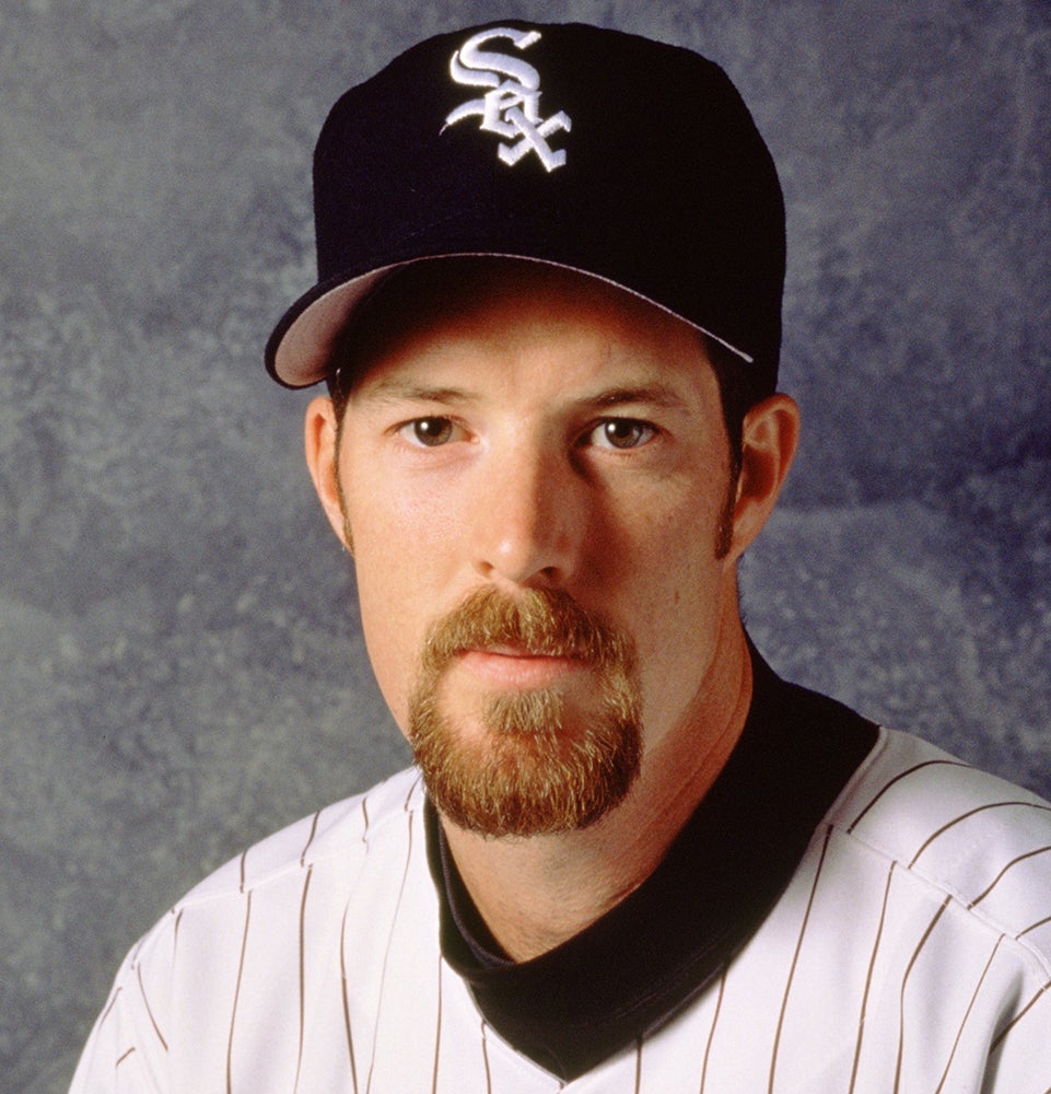 Portrait of Jack McDowell in White Sox uniform