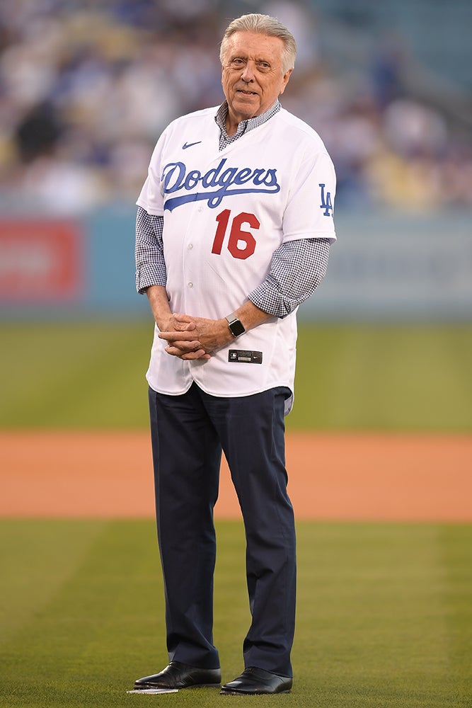Rick Monday in Dodgers uniform