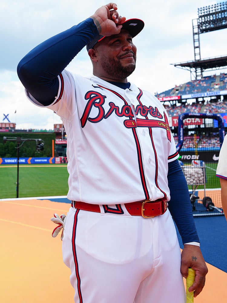 Andruw Jones in Braves uniform