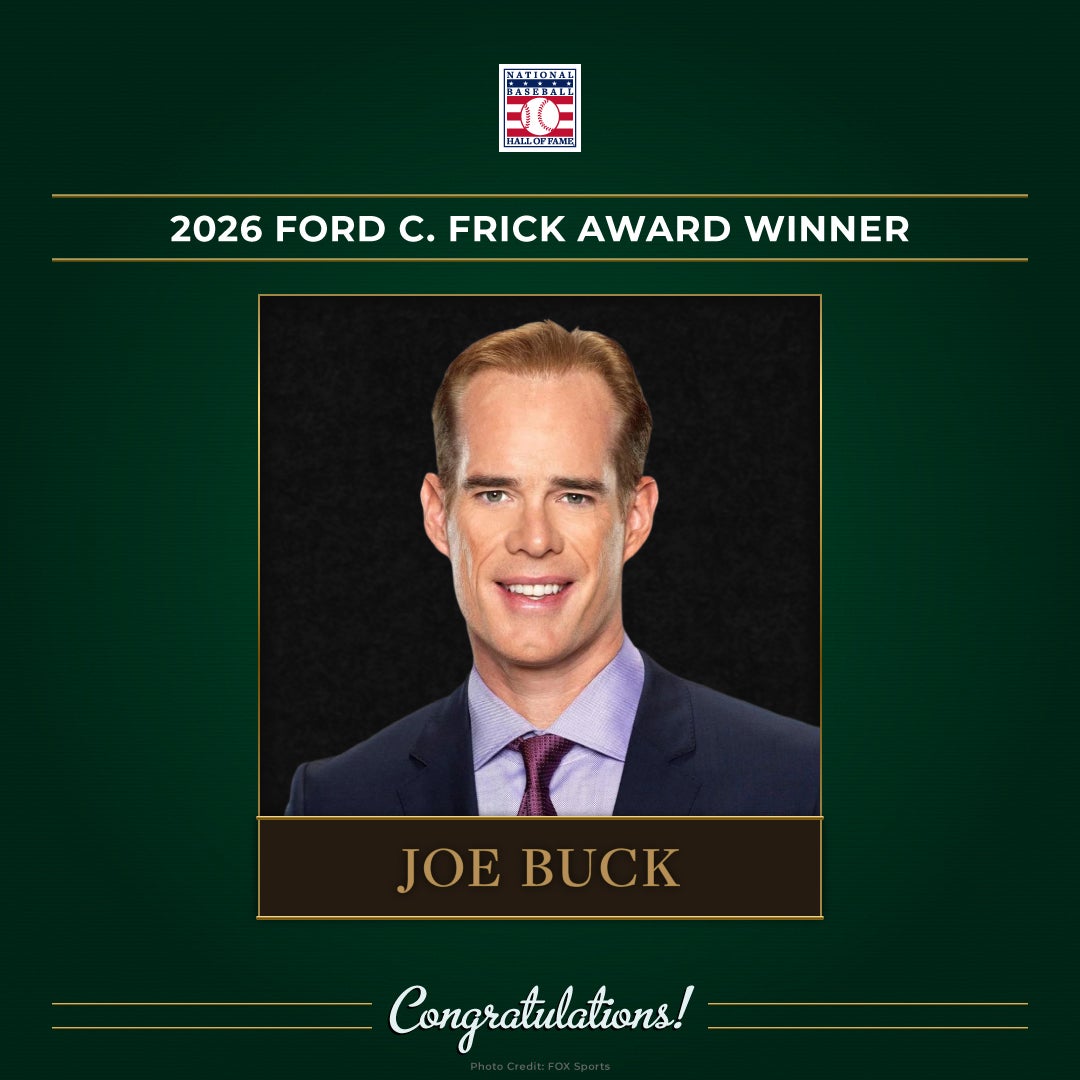 2026 Ford C. Frick Award Winner Joe Buck