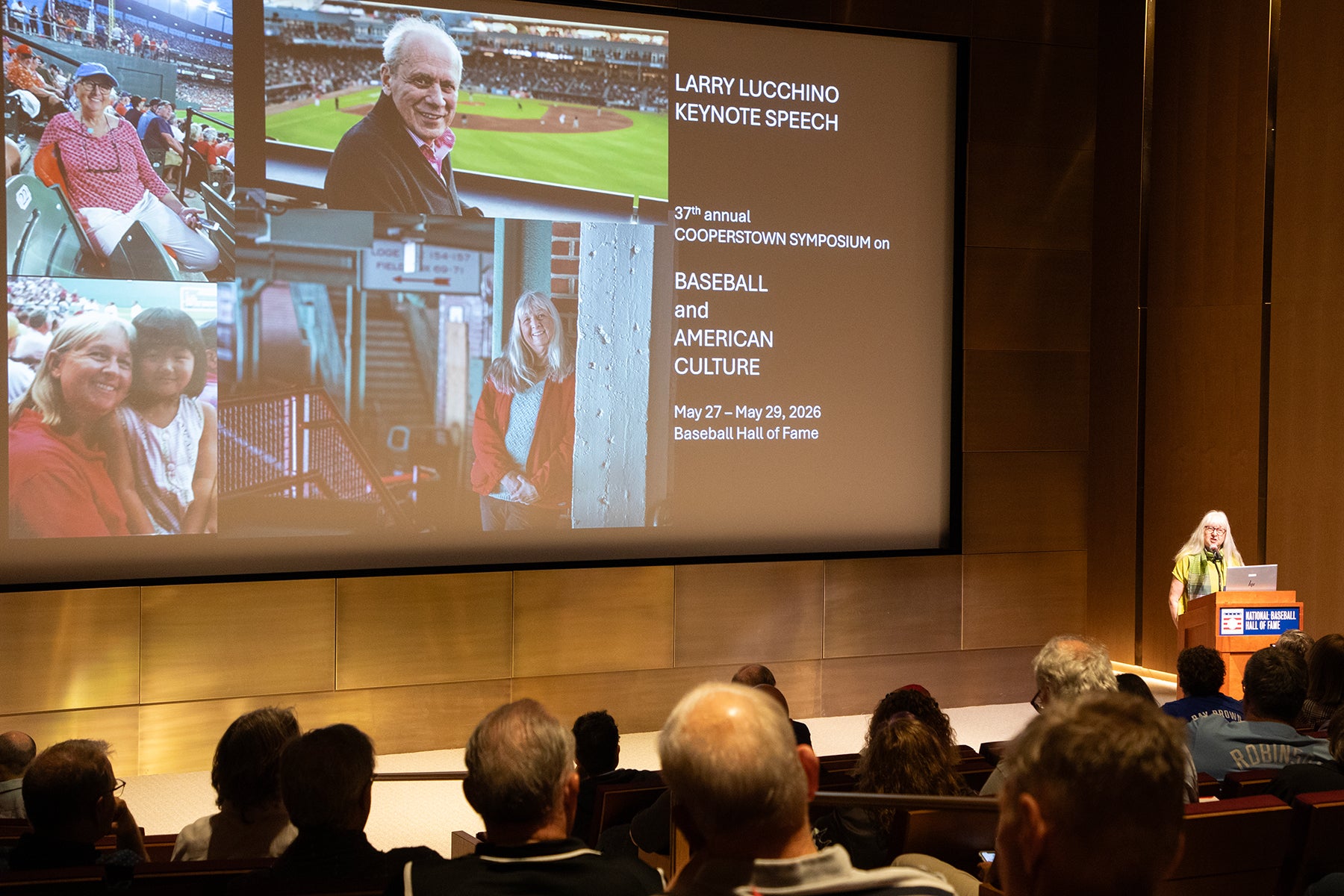 Melissa Ludtke speaks at 2026 Cooperstown Symposium